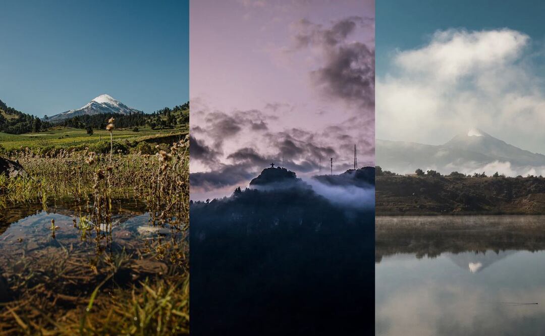 Estos lugares de Puebla hacen honor a su nombre | Foto: Facebook Tlachichuca Puebla,  Facebook Laguna De Quechulac ,Foto 3 Facebook Samuel Roldán Live