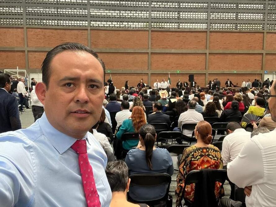 El diputado federal Eduardo Castillo habló sobre la reforma al Poder Judicial | Foto: Especial