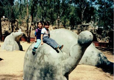 ¿Te acuerdas de los animales de cemento de los parques de Puebla?