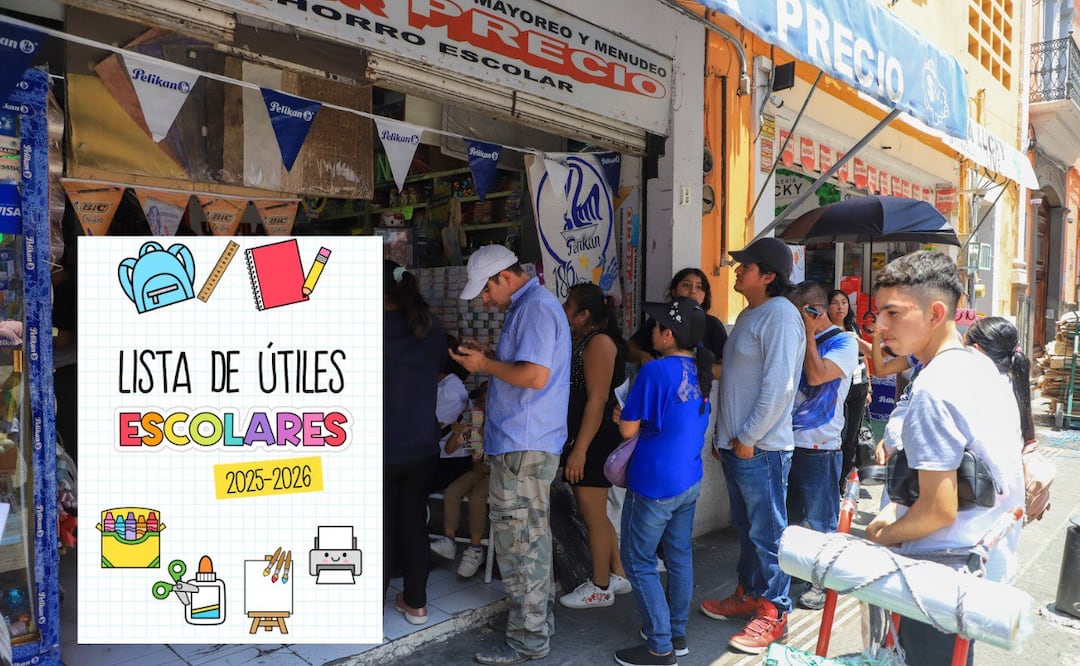 La lista de útiles escolares es un gasto a contemplar para el inicio de clases | Foto: EsImagen / Especial