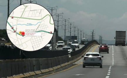 Cómo está el tránsito en la autopista México-Puebla hoy 1 de noviembre