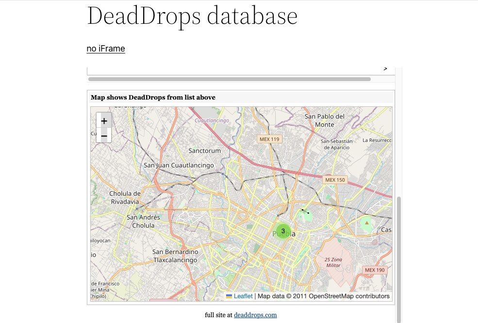 Foto: Captura de pantalla de Dead Drops
