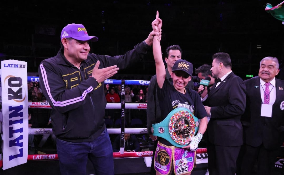 La pugilista poblana se consolida como orgullo deportivo de la entidad | Foto: Gobierno de Puebla.