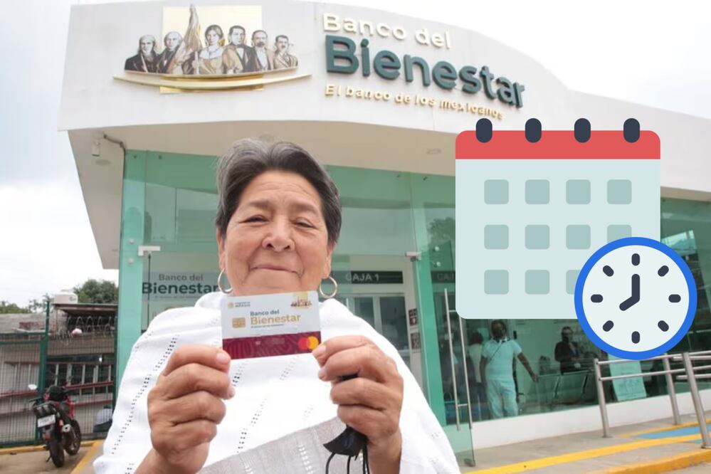 Los beneficiarios de la Pensión Bienestar deben estar atentos al calendario | Foto: Archivo El Universal / Flaticon
