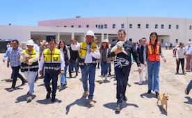 Armenta supervisa avance de obras de la Célula de Bienestar Animal