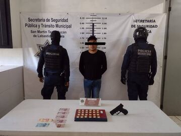 Detienen a integrante de la banda de “Los Casas" dedicada al robo de maquinaria en Texmelucan