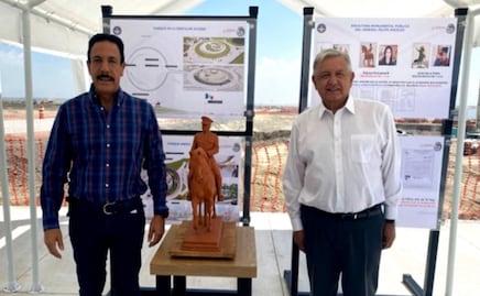 Invertirán 18 mdp en escultura para Aeropuerto Internacional “Felipe Ángeles”