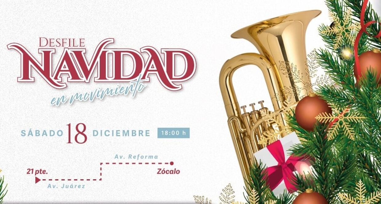 Desfile navideño Puebla 2021. ¿A qué hora es y por dónde va a pasar Navidad en Movimiento?