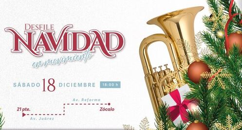 Desfile navideño Puebla 2021. ¿A qué hora es y por dónde va a pasar Navidad en Movimiento?