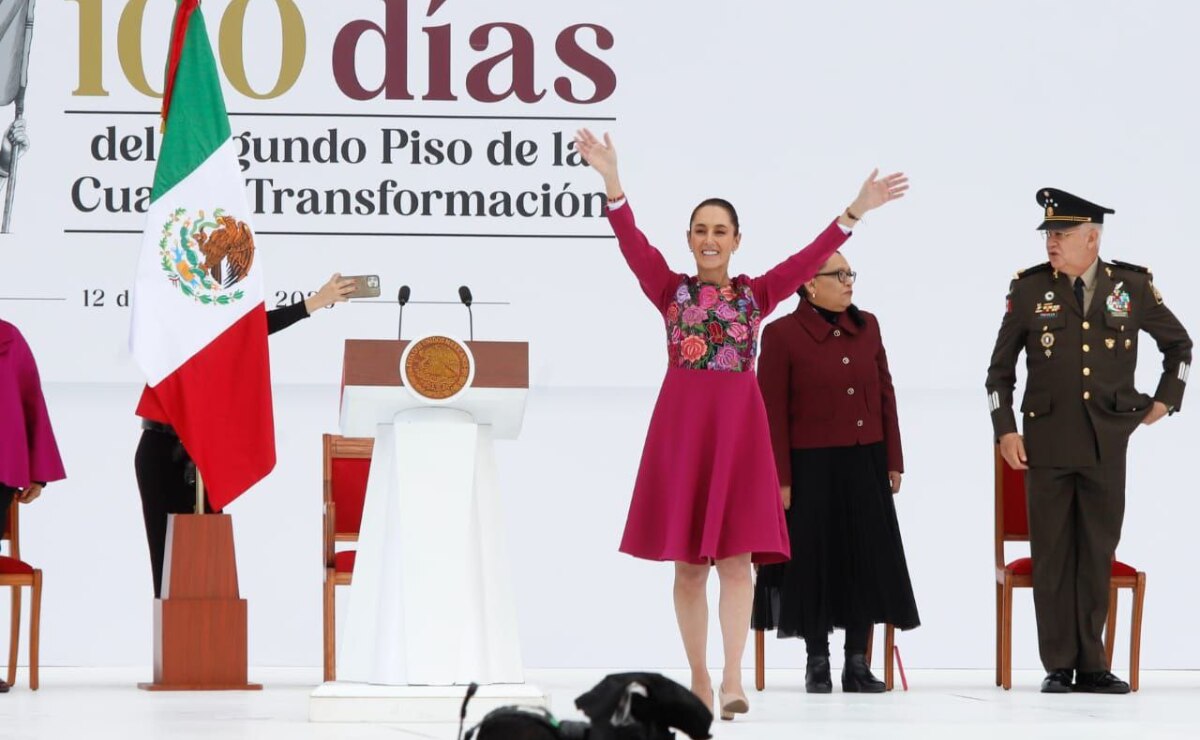 El gobernador estuvo presente en el evento del zócalo de la Ciudad de México I Foto: Gobierno del Estado