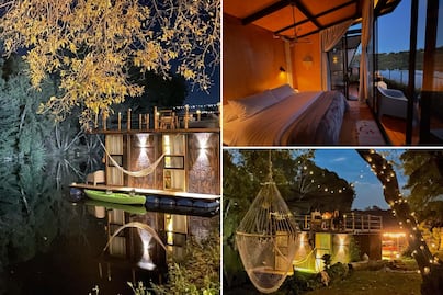 Escápate a las cabañas sobre el agua más lujosas de Puebla