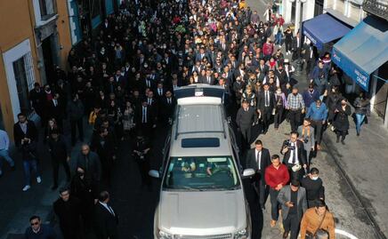 ​Realizan segundo homenaje a Miguel Barbosa en el Palacio de Justicia