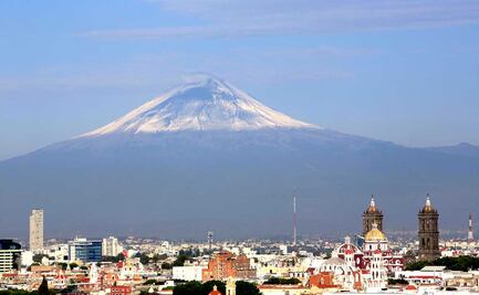 POPOCATÉPETL AMANECE NEVADO