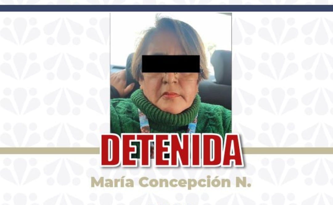 Detienen en Puebla a mujer que fingió ser química farmacobióloga durante 8 años | Foto: Fiscalía de Puebla.