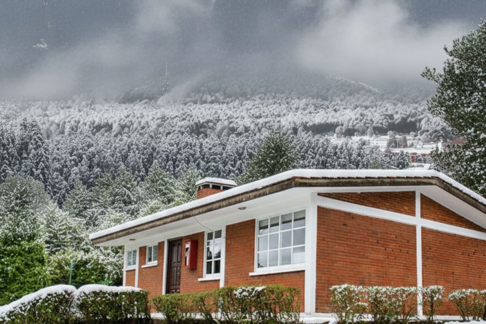 Cerca de Puebla es posible ver nieve | Foto: Gemini