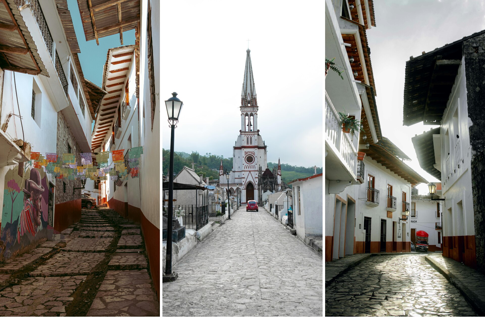 Este Pueblo Mágico destaca por sus fachadas blancas y la neblina que lo envuelve | Foto: Pexels