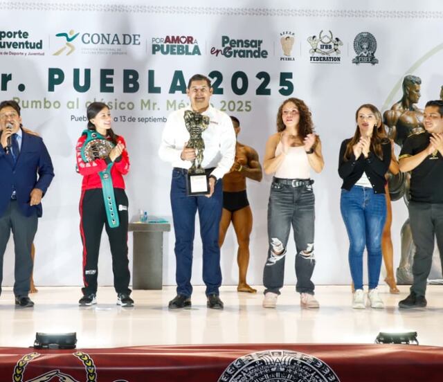 Inauguran concurso de físico constructivismo Mr. Puebla 2025