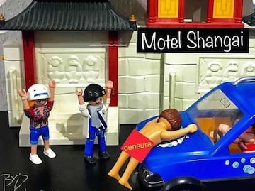 Surgen los memes del encuerado del motel Shanghai