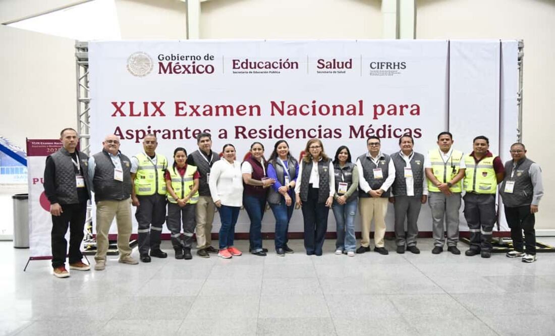 Del 23 al 25 de septiembre se llevará acabo el Examen Nacional para Aspirantes a Residencias Médicas | Foto: Gobierno del Estado