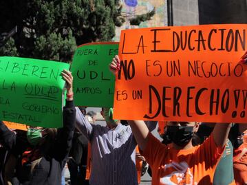 Convocan a otra marcha por la liberación de la UDLAP