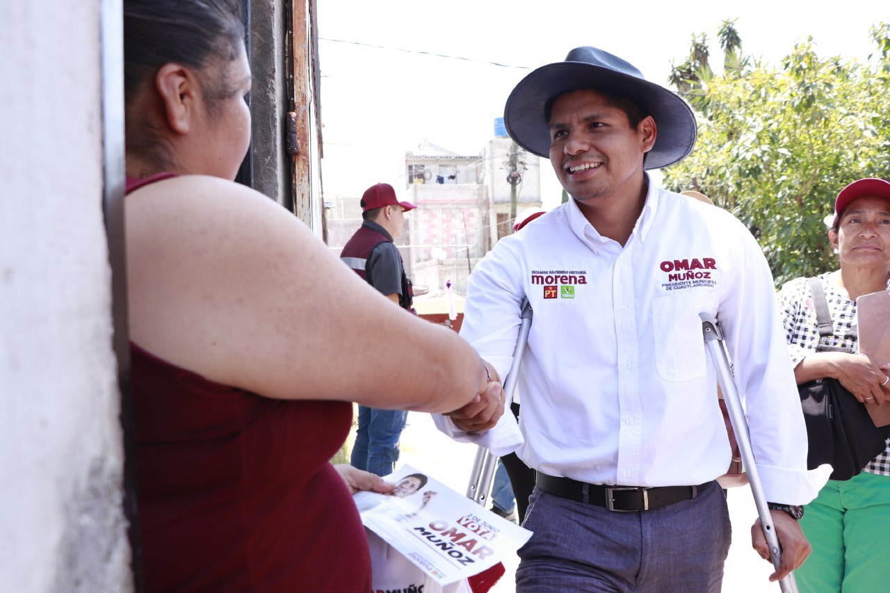 Vamos a recuperar la dignidad para la Trinidad Chautenco: Omar Muñoz