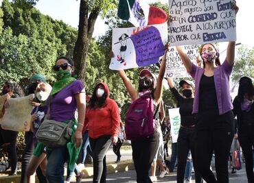 Día de la Mujer. Barbosa pide marcha pacífica del 8M