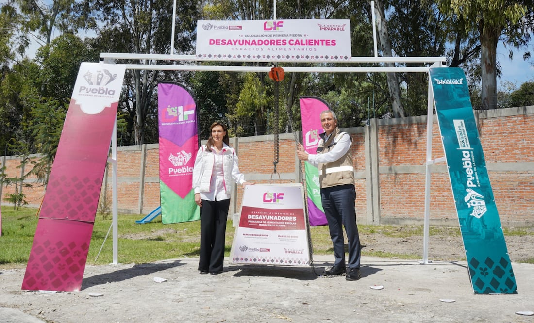Con estas acciones, se inicia la transición del programa de Desayunos Escolares Fríos a Calientes en Puebla Capital | Foto: Ayuntamiento de Puebla