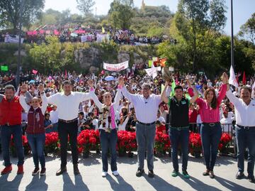 Claudia Sheinbaum resalta que la unidad llevará a Morena al triunfo