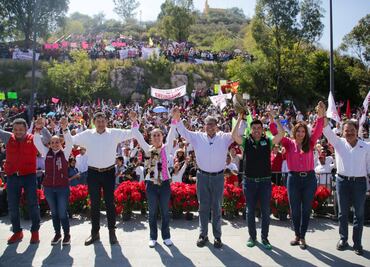 Claudia Sheinbaum resalta que la unidad llevará a Morena al triunfo