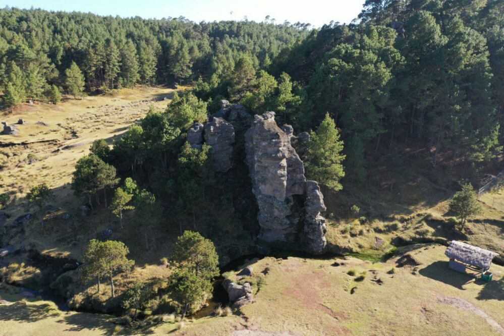El Valle de Piedras Encimadas se ubica en Zacatlán | Foto: EsImagen