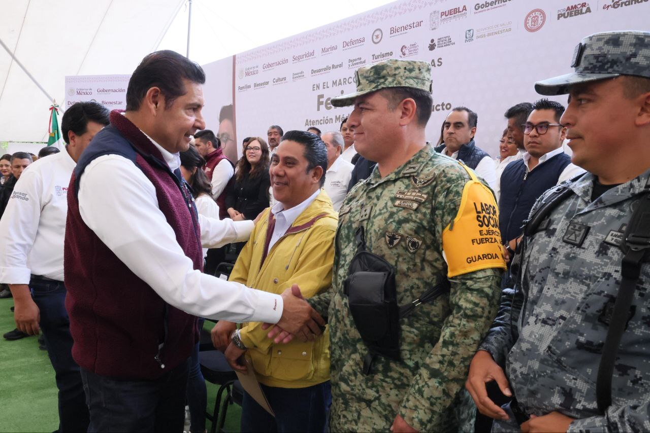 Gobierno de Puebla impulsa acciones de bienestar y progreso en Acatzingo