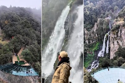 Este Pueblo Mágico de Puebla tiene un mirador único frente a una impresionante cascada