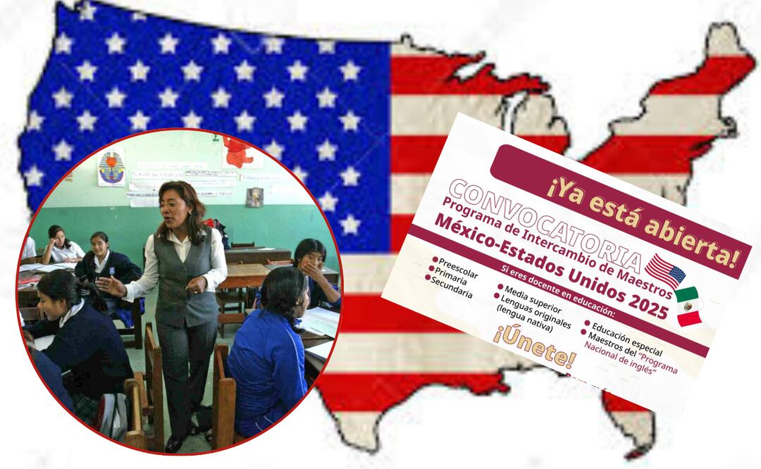 Ya se reciben las inscripciones para el Programa de Intercambio de Maestros México-Estados Unidos I Foto: 123RF/Canva