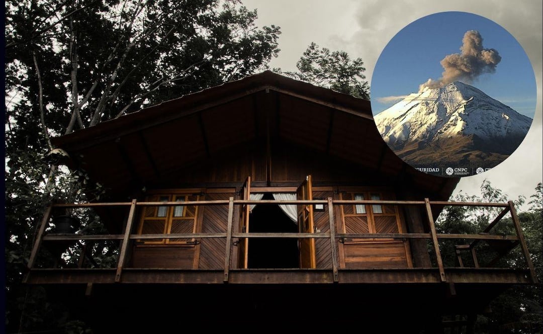 Si buscas un lugar acogedor y una vista envidiable, estas cabañas son una buena opción | Foto: Canvas / CENAPRED