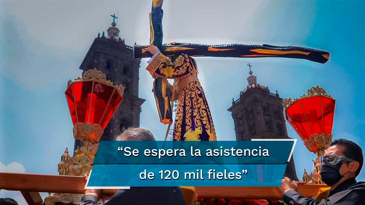 Todo está listo para la edición 31 de la Procesión de Viernes Santo en Puebla
