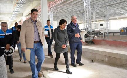 Rectora de la BUAP supervisa ampliación de clínicas de la Facultad de Estomatología.