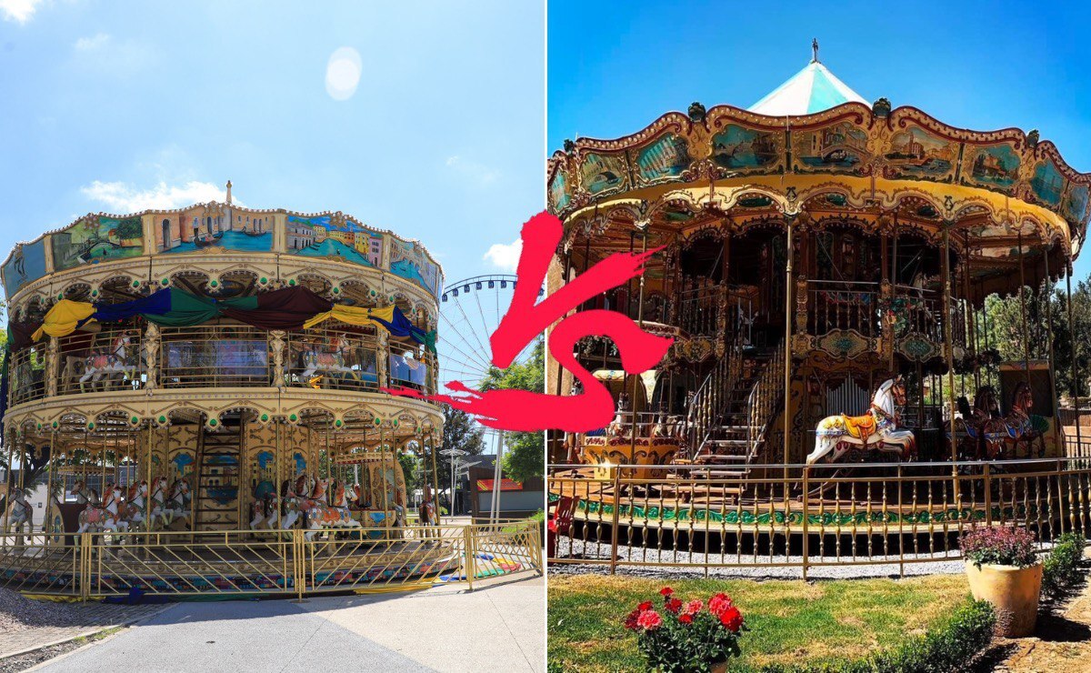 Carrusel Veneciano de Parque Sendela vs Val’Quirico, cuál es mejor