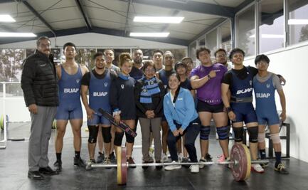 Rectora de la BUAP inaugura la ampliación de gimnasio para halterofilia
