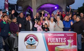Inaugura gobierno de Pepe Chedraui mantenimiento integral a la Fuente de los Muñecos