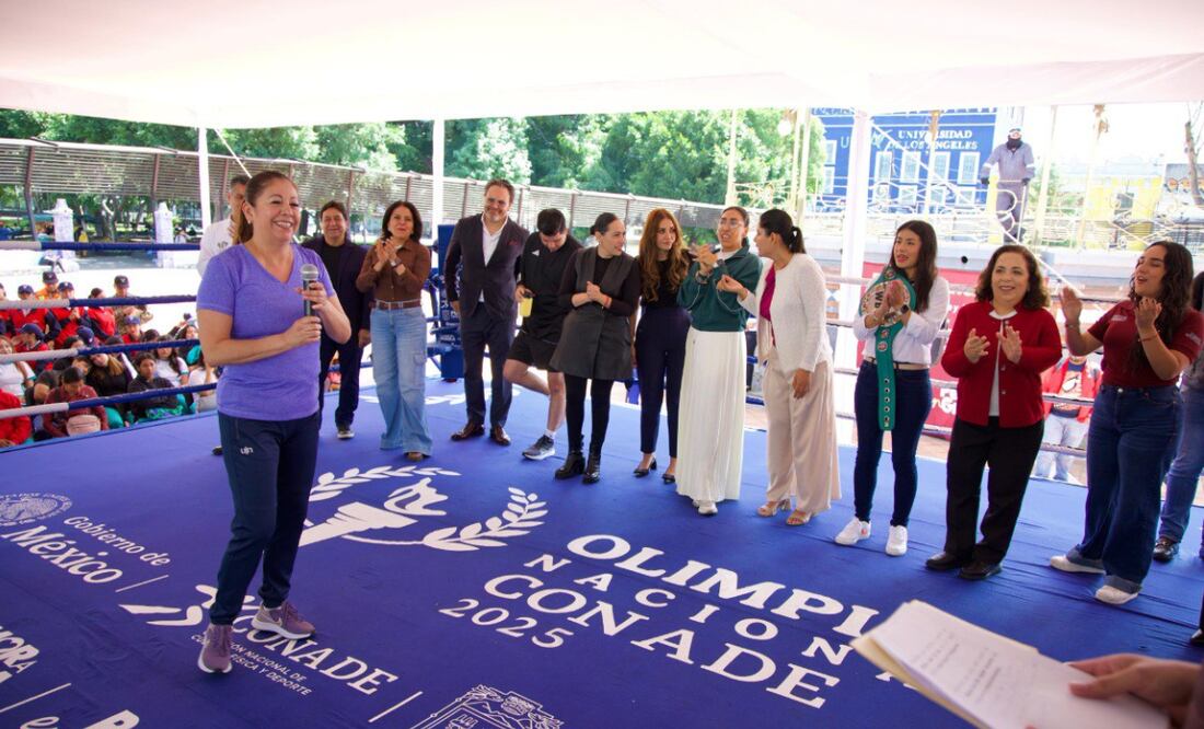 La presidenta del Congreso de Puebla asistió a la conferencia “Pelea contra las Adicciones” | Foto: Congreso de Puebla.