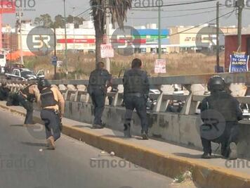 Intercambian balazos policías municipales y un sujeto en Chapulco