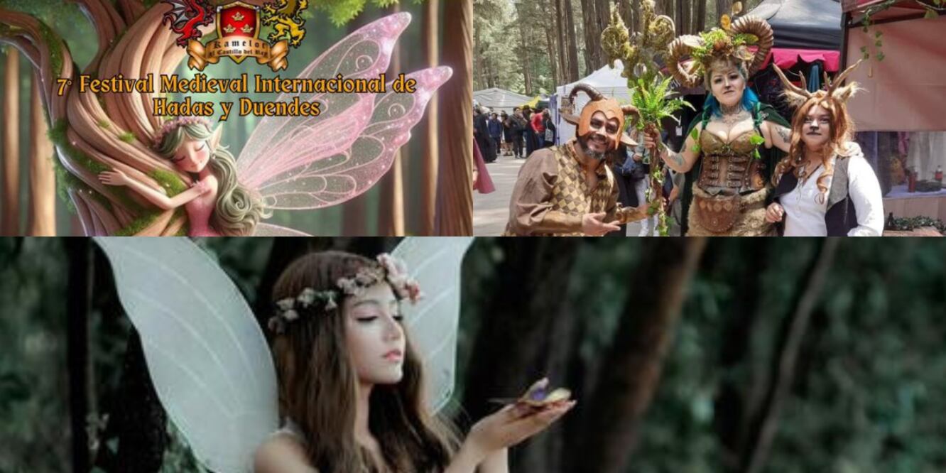 Festival de Hadas y Duendes en Huasca de Ocampo, Hidalgo / Foto: Kamelot El Castillo del Rey