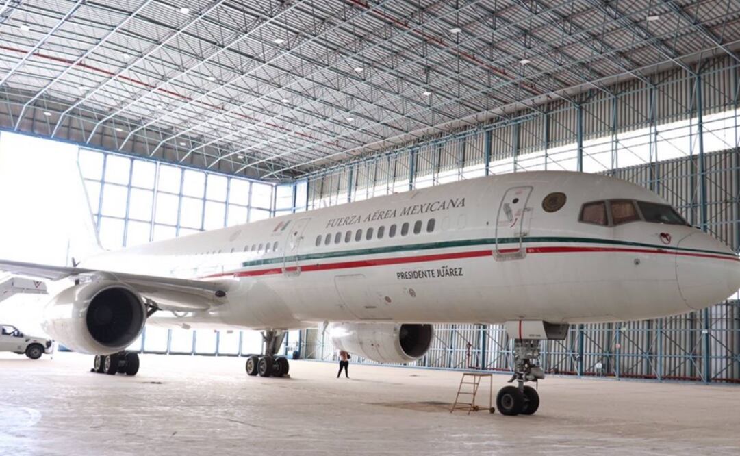 El avión marca Boeing Company modelo 757-225, llamado antiguo avión Presidencial, se vendió en $65,000,000.00 de pesos. Foto: Especial