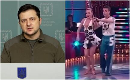 Bailarín, otra faceta de Zelensky, presidente de Ucrania