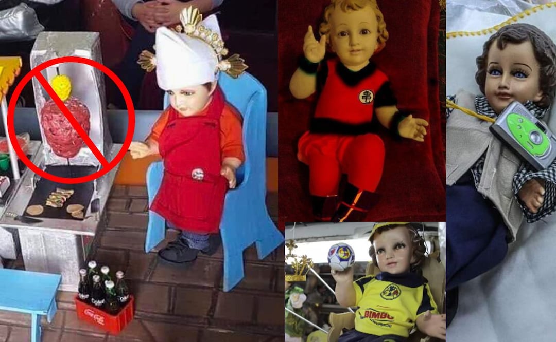 El 2 de febrero es tradición vestir al Niño Dios | Foto: Redes sociales