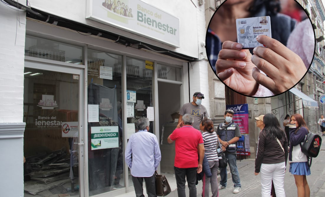 El depósito de la pensión se realiza directamente en la tarjeta del Banco del Bienestar | Foto: EsImagen