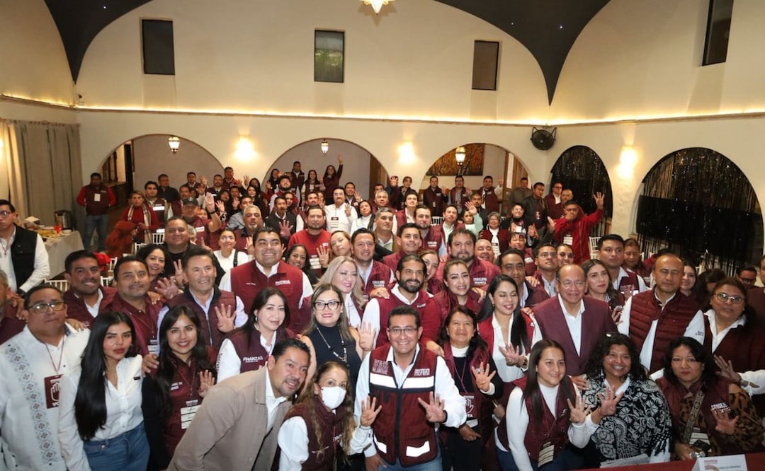 Se realizó la sesión del Comité Ejecutivo Estatal de Morena | Foto: RRSS