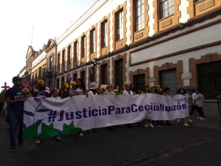 Así fue la marcha del 8M en Puebla 
