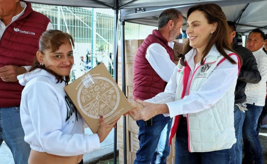 MariElise Budib entrega más de 4 mil despensas del programa “Alimentación Imparable” en La Resurrección