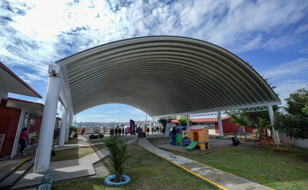 Esta obra beneficiará a más de 180 estudiantes | Foto: Ayuntamiento de Puebla